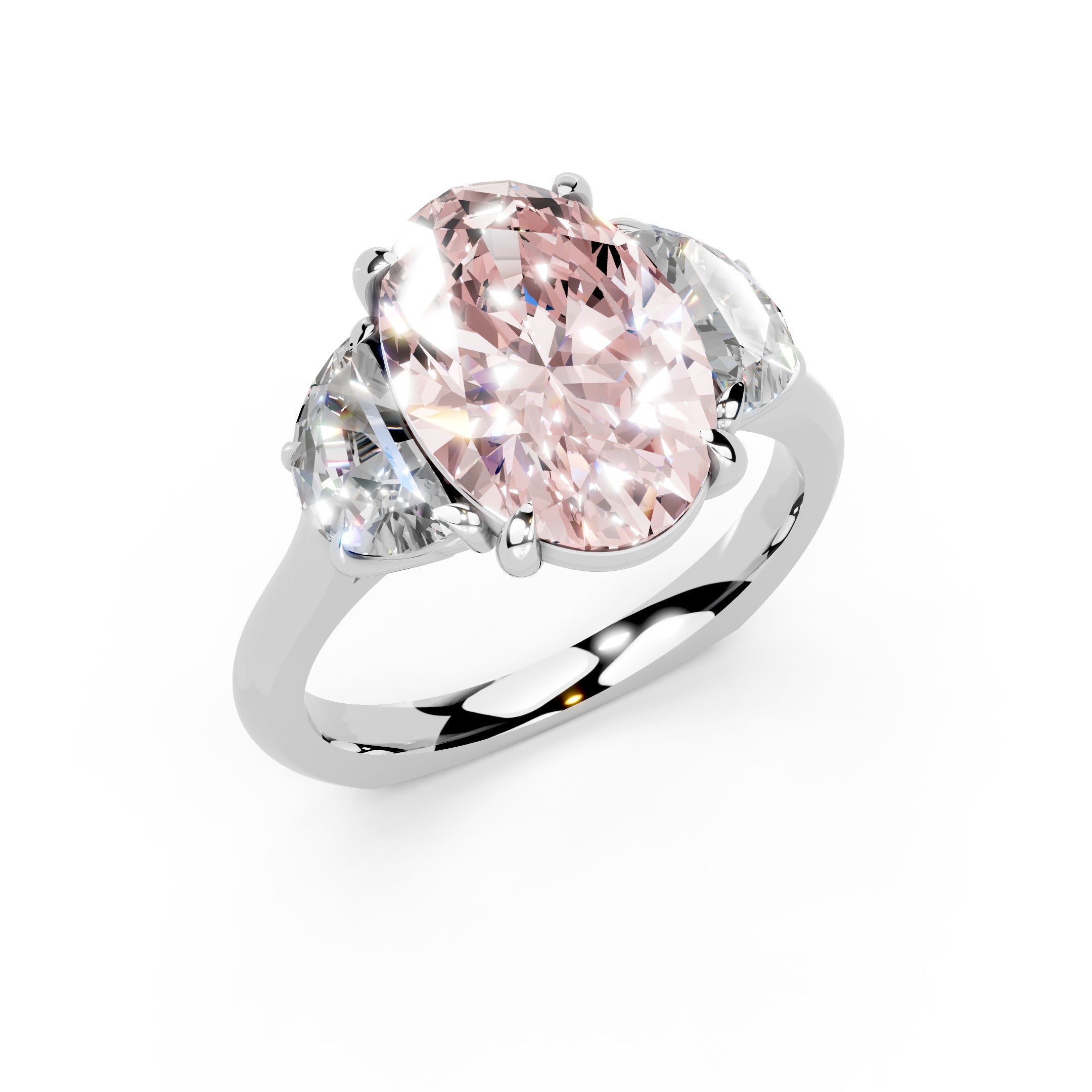 1129 Oval Engagement Ring