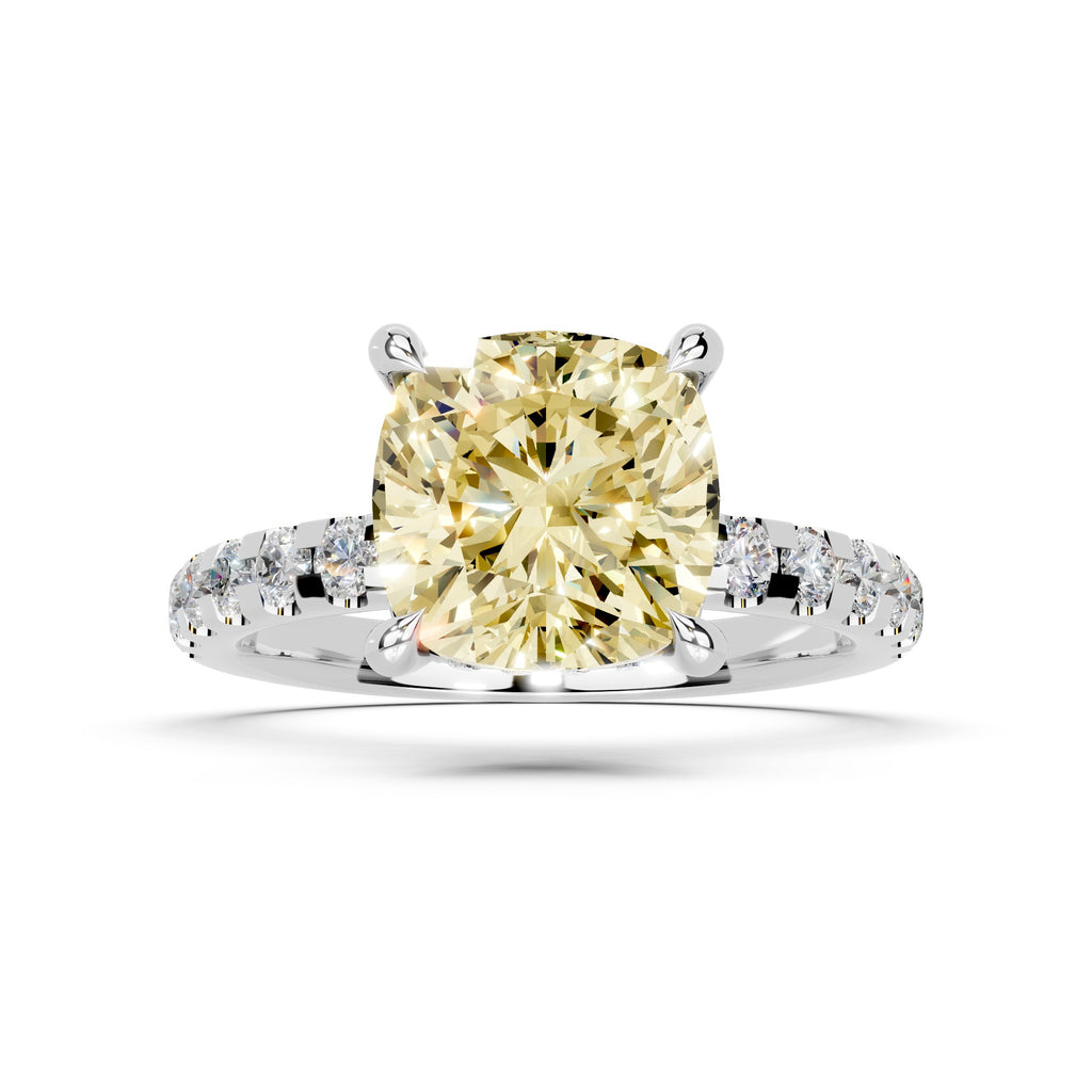 cushion solitaire