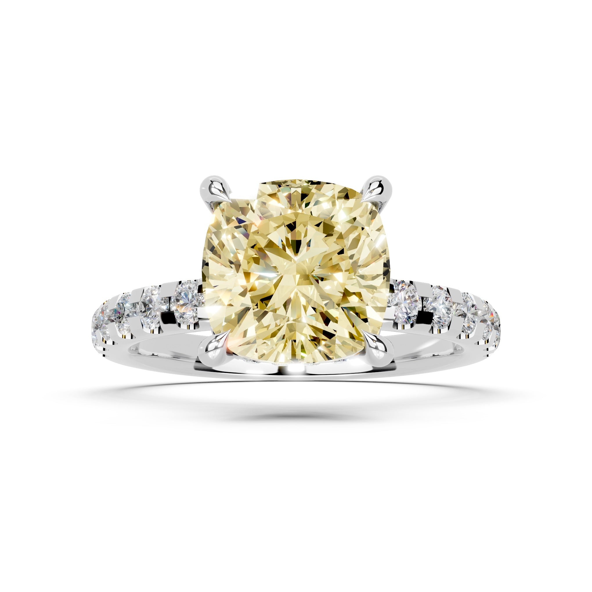 cushion solitaire